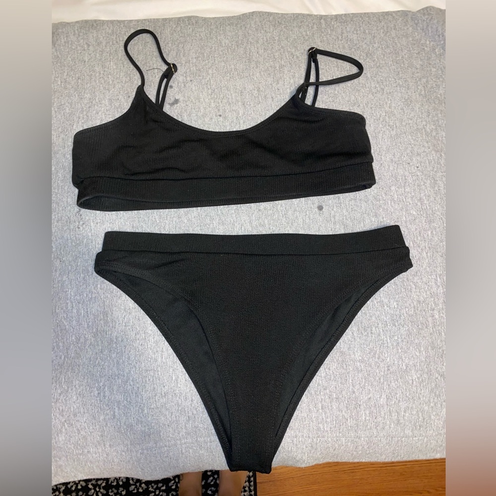 Shein black bikini